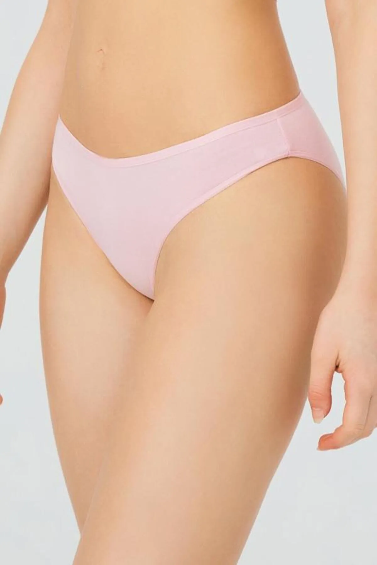 Cottonhill  Basic Cotton Damen-Bikini-Höschen im 5er-Pack