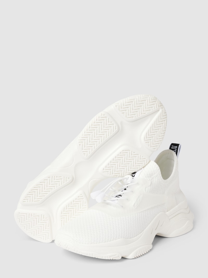 Sneaker mit Label-Patch Modell 'MATCH' in weiß