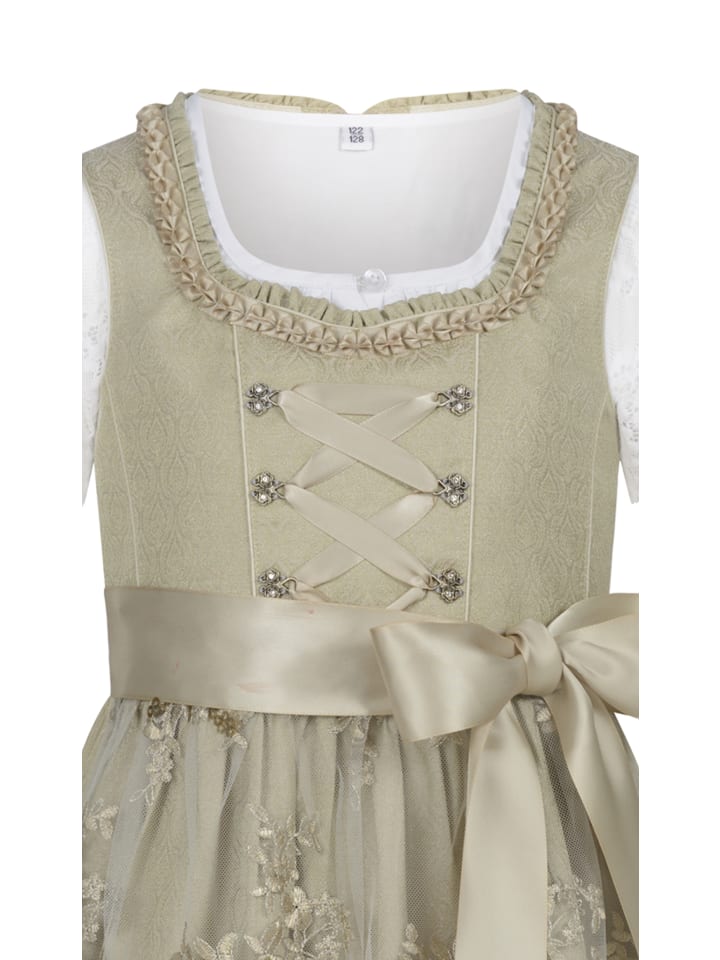 Nübler Kinderdirndl Gerhild in Kiwi günstig kaufen