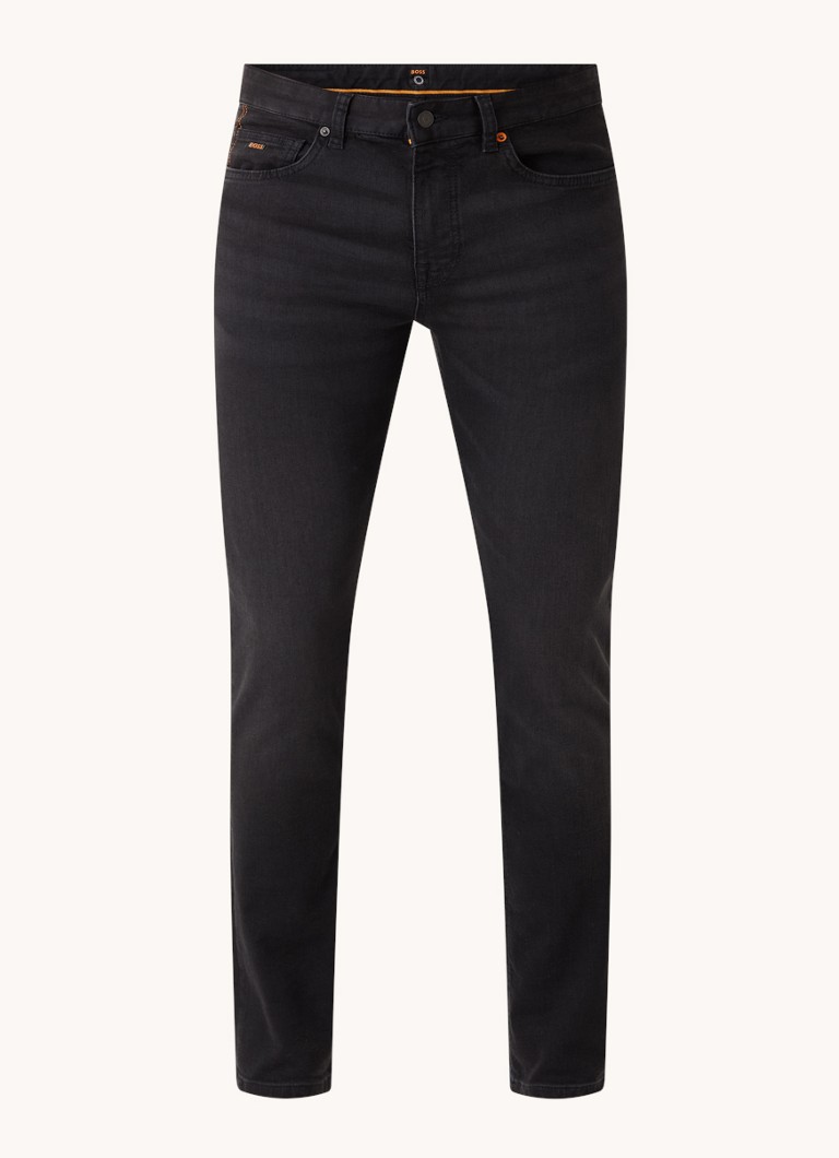 Blugi HUGO BOSS Delaware Slim Fit cu efect decolorat