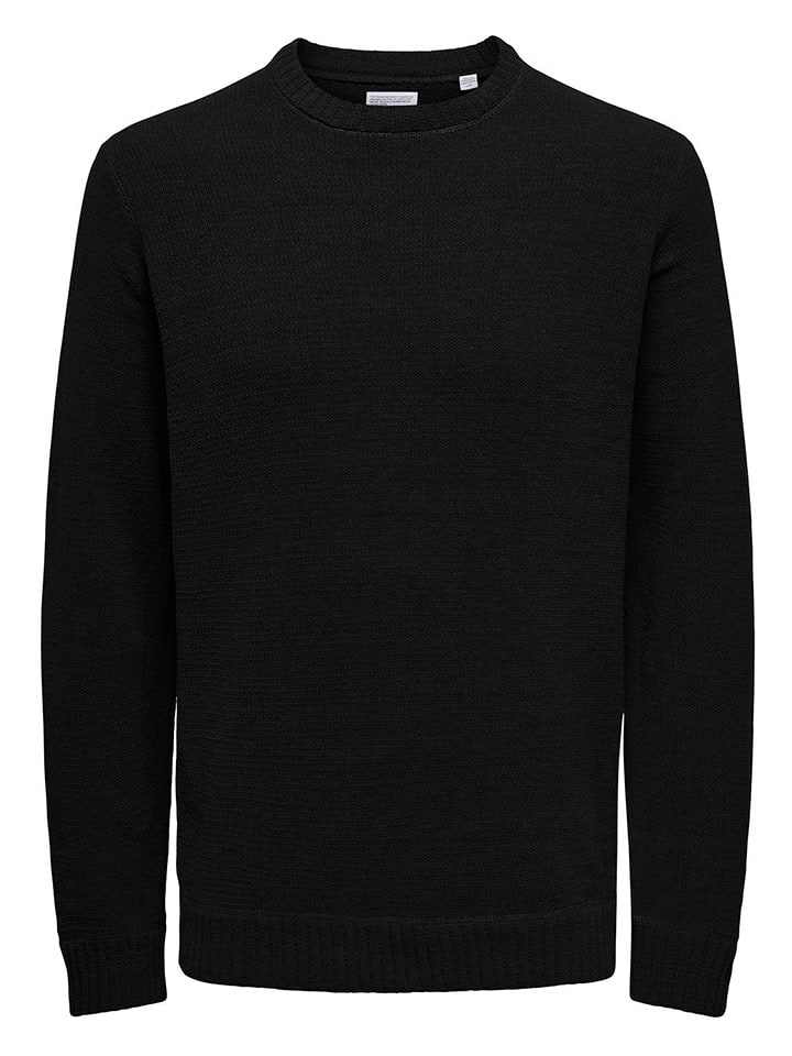 ONLY & SONS Pullover in Schwarz günstig kaufen