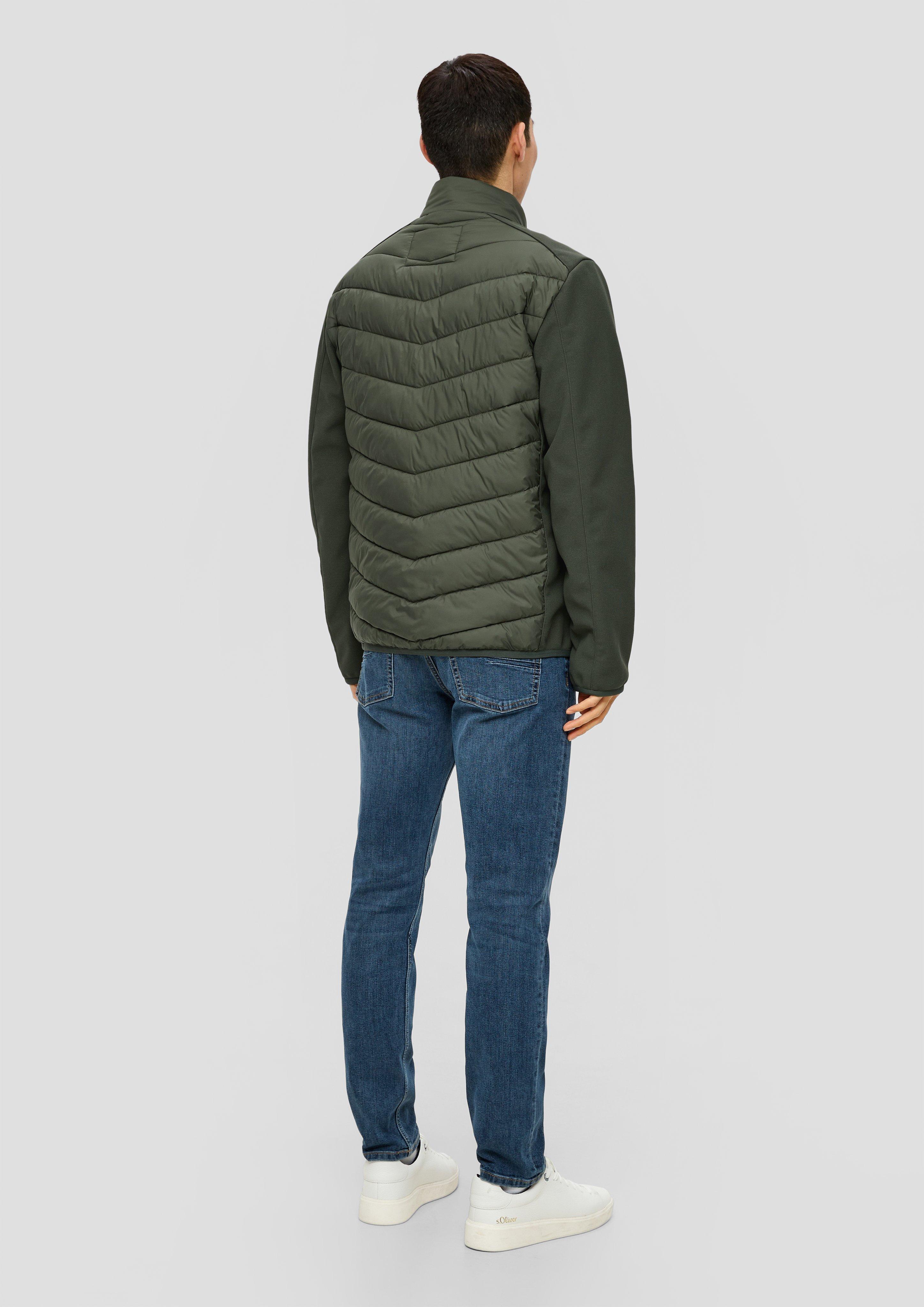 Softshelljacke mit Kontrastdetails  2140534-7940