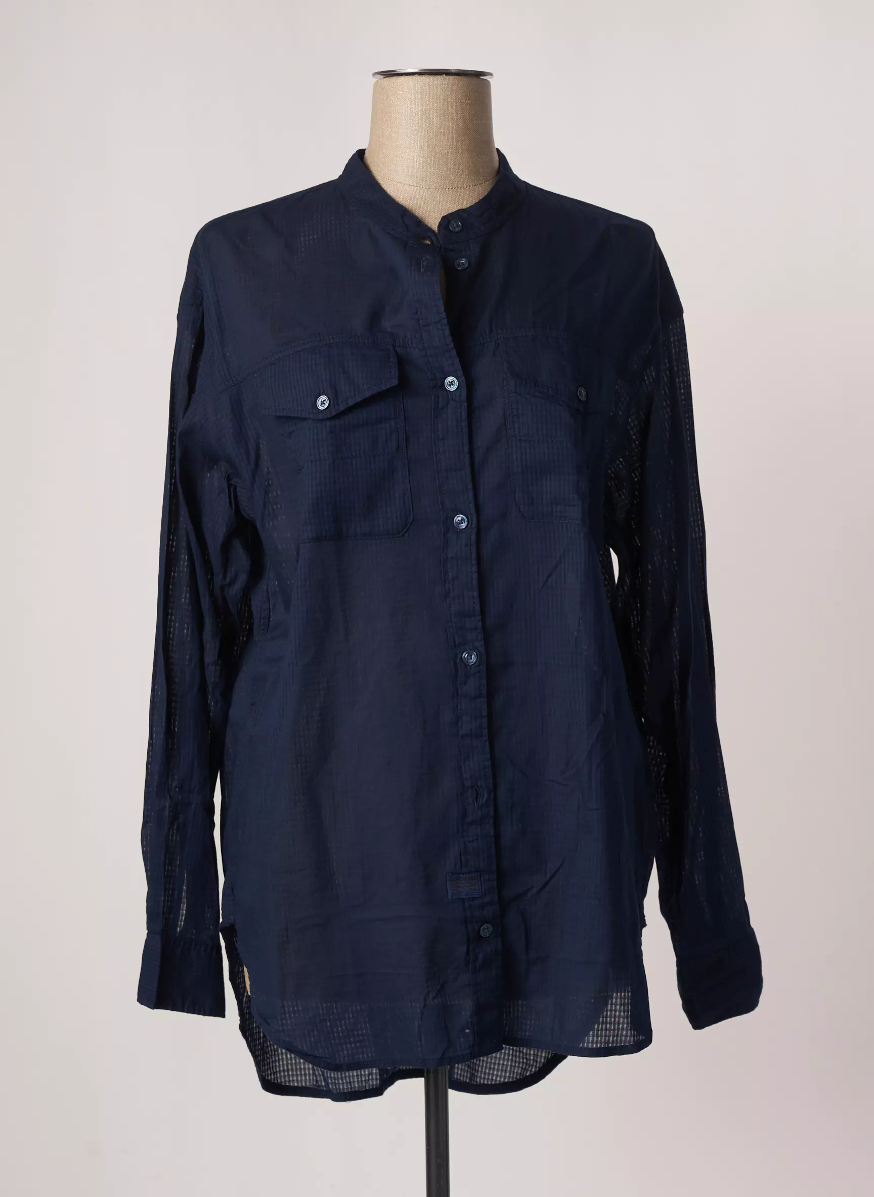 G Star Chemisiers Femme couleur bleu