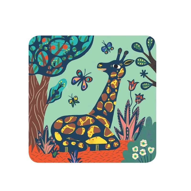 Pochette cartes à gratter Les grosses bêtes Djeco