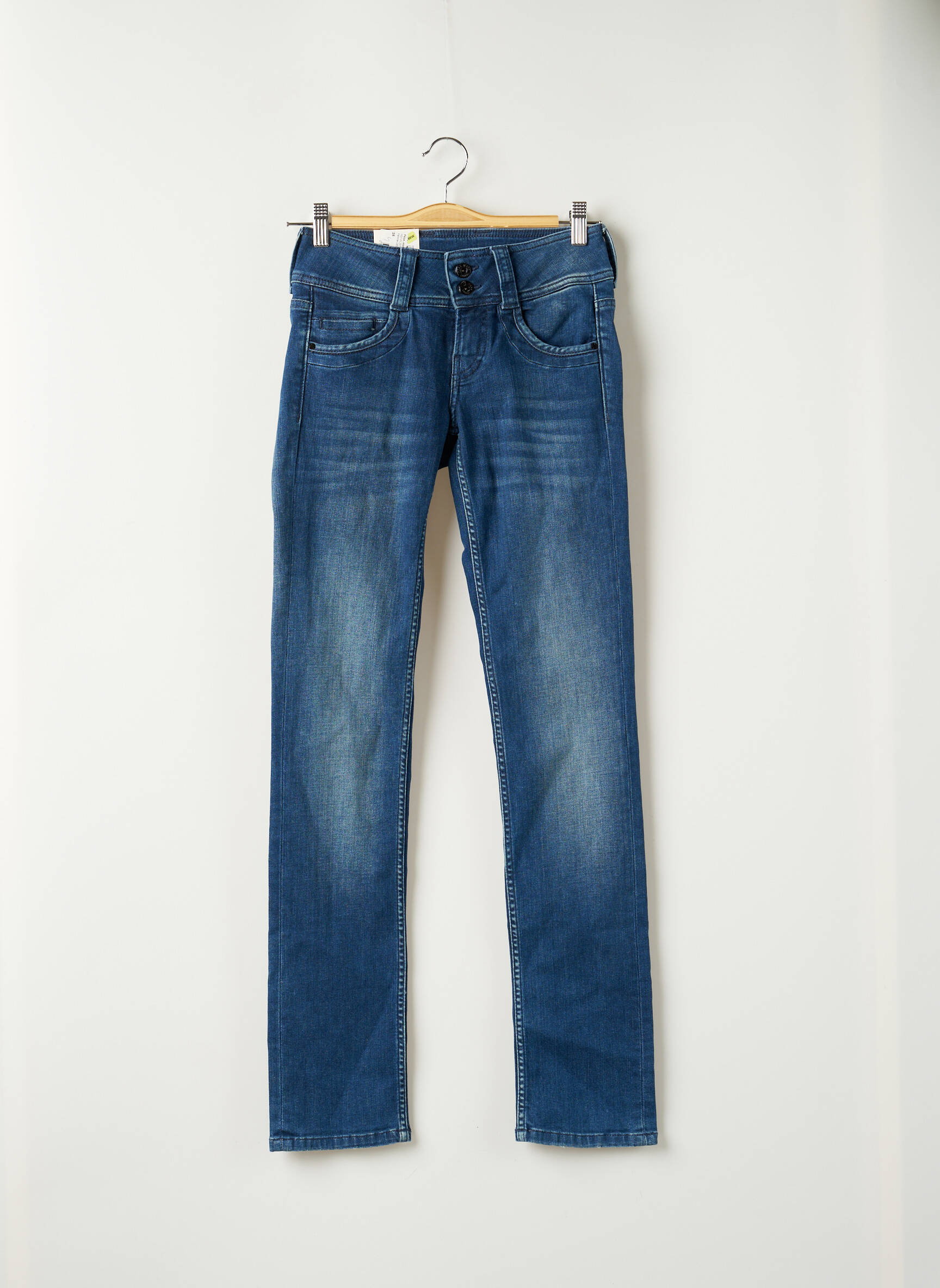 Pepe Jeans Jeans Coupe Droite Femme couleur bleu