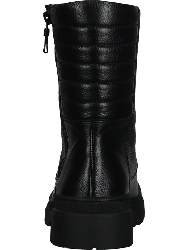 Ara Shoes Leder-Boots in Schwarz günstig kaufen