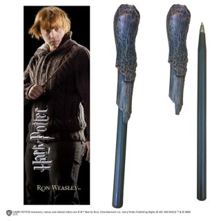 Harry Potter Kugelschreiber & Lesezeichen Ron Weasley