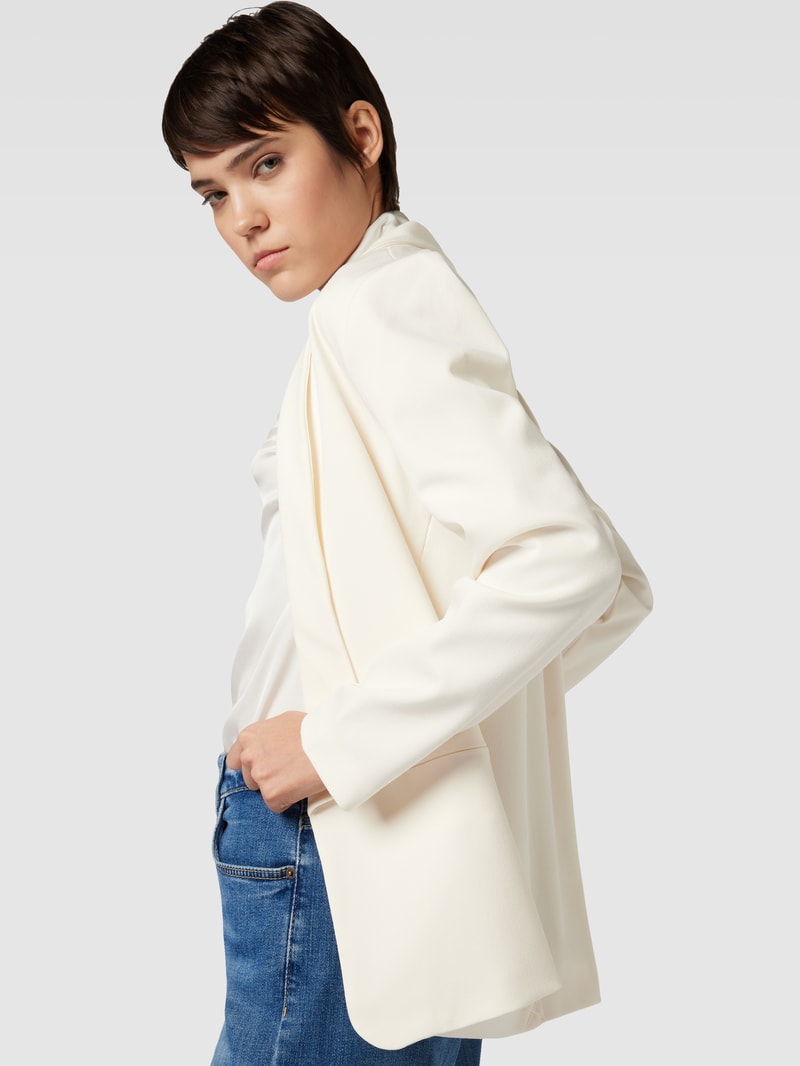 Blazer mit Schalkragen Modell 'VARONE' in ecru