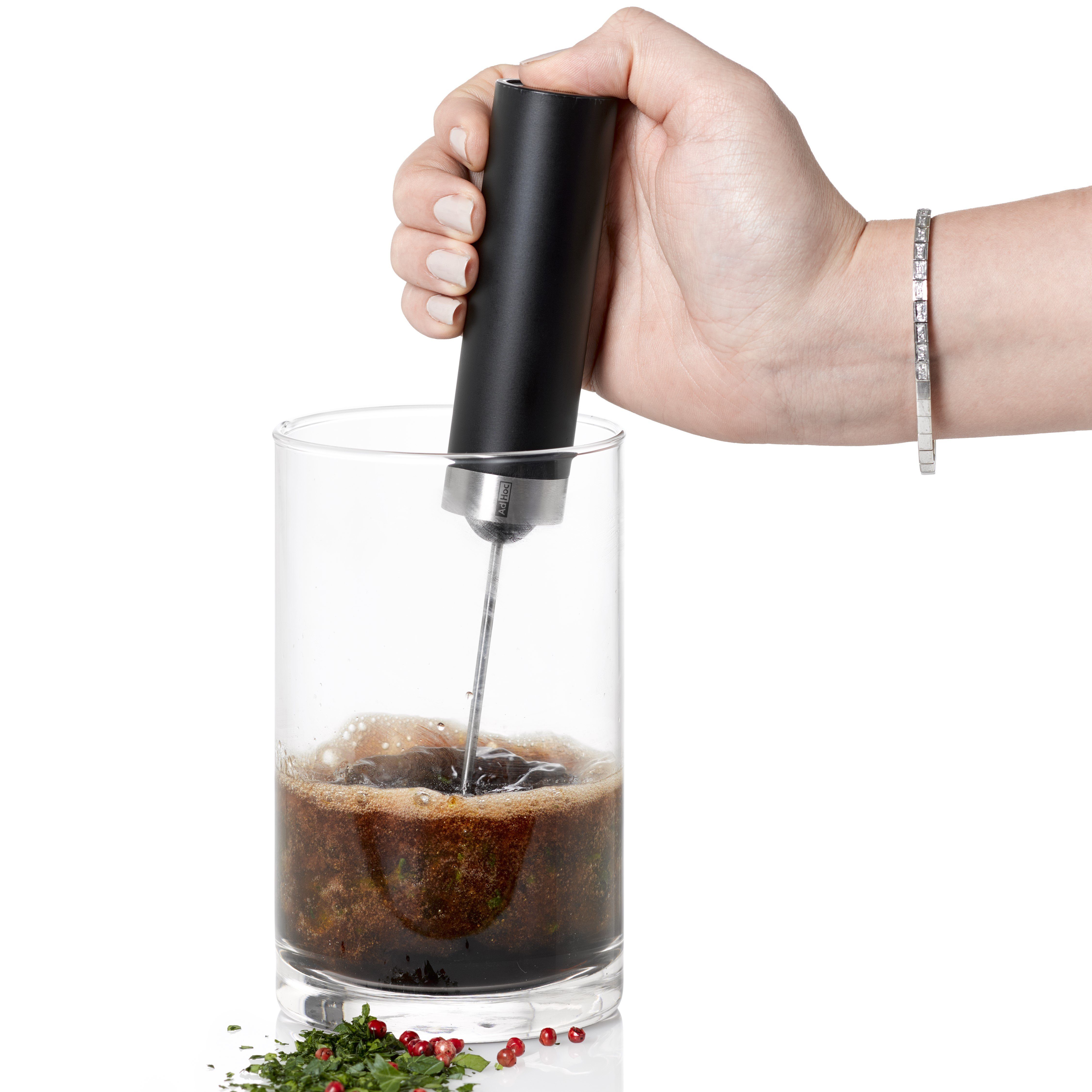 AdHoc Milchaufschäumer RAPID, für Milchschaum, Saucen, Cocktails