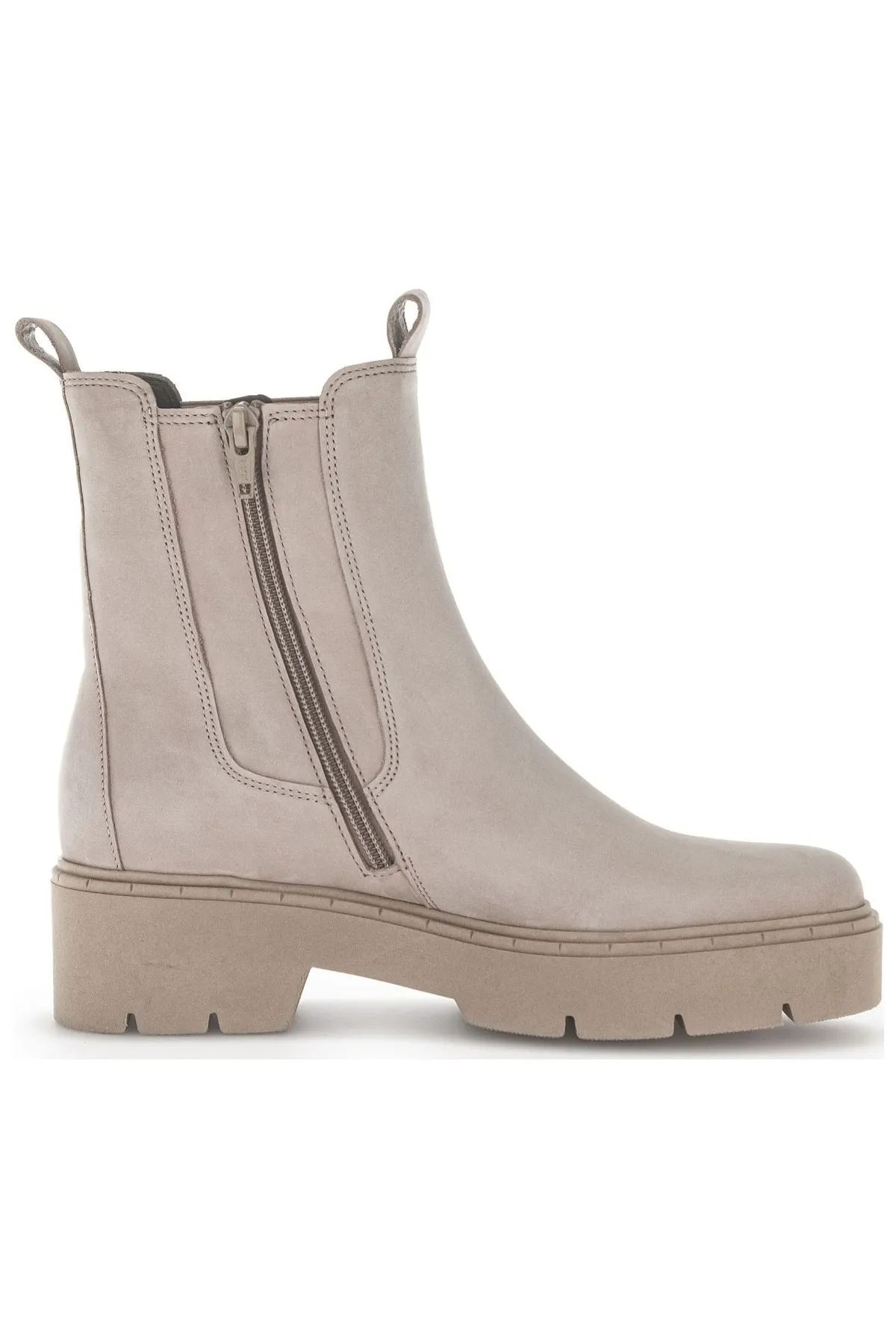 GABOR  Stiefelette - Beige - Flacher Absatz