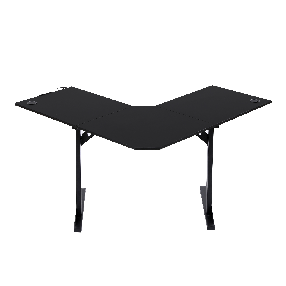 Happy Home Ecktisch Schreibtisch Gaming-Tisch HWT54-SCH l