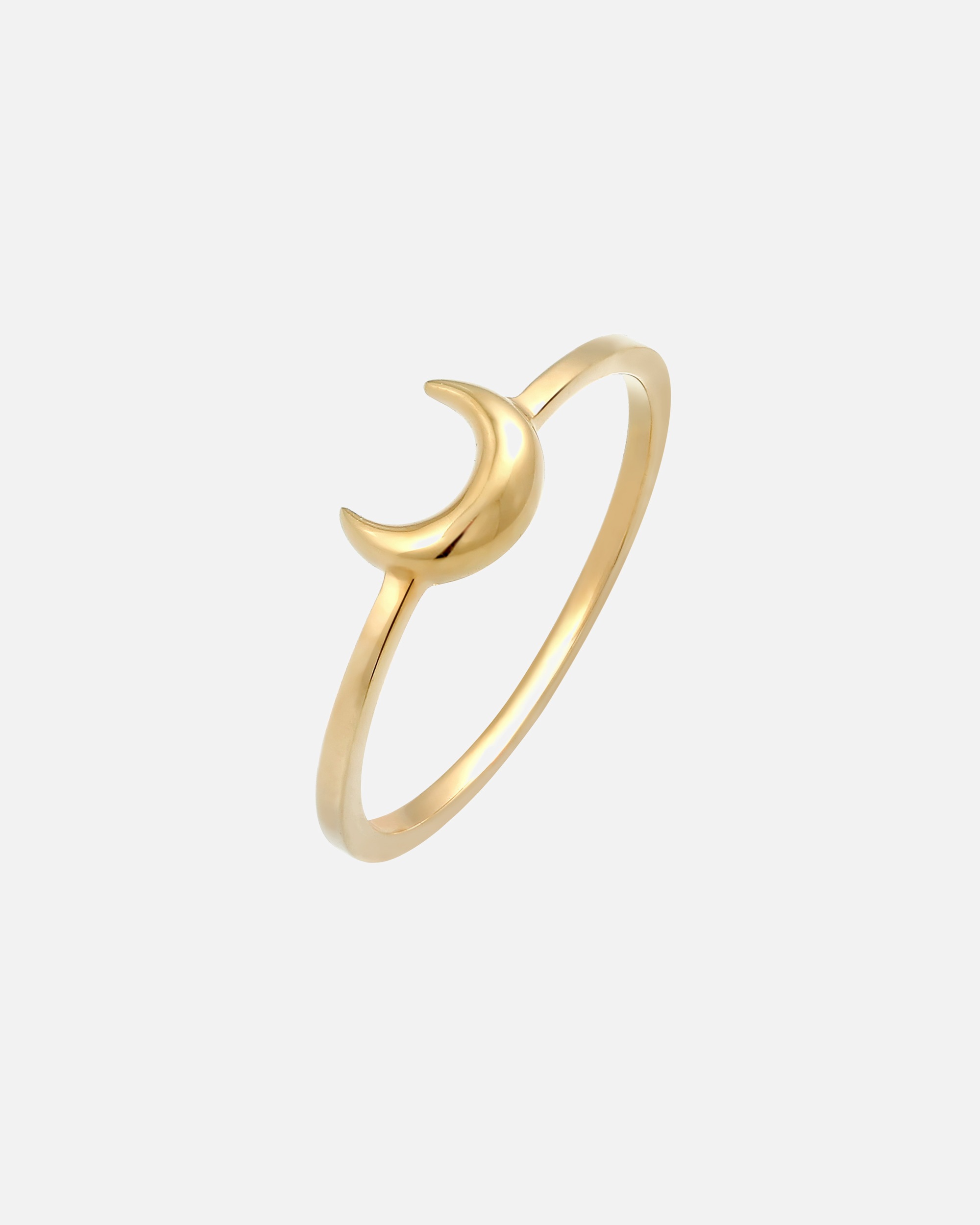 Damskie kolczyki Elli Half Moon Astro Basic Trend ze srebra próby 925, pozłacane