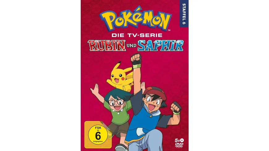 Pokémon - Staffel 6: Pokémon Advanced  [5 DVDs]