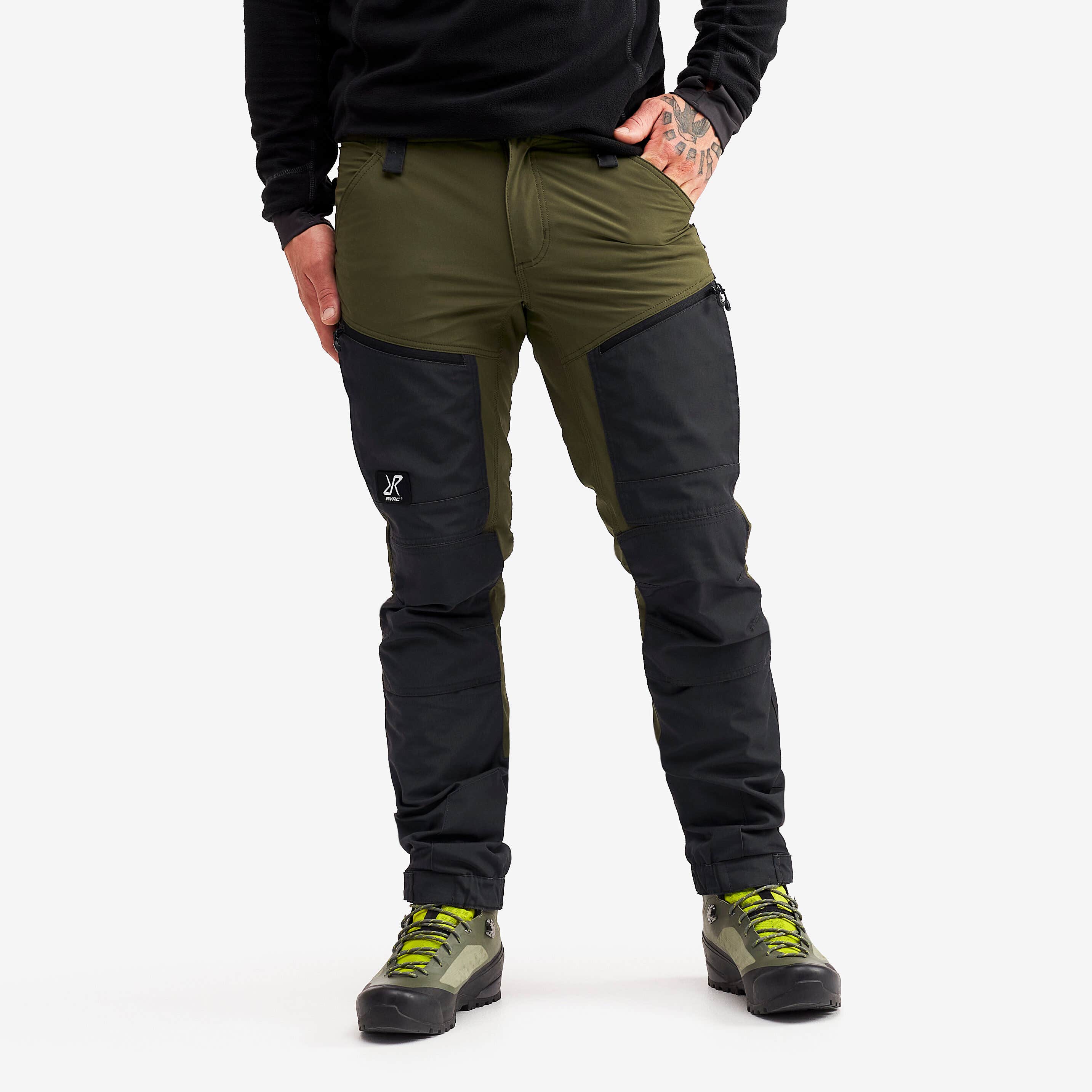 RVRC GP Pro Short Pants Homme Dark Olive