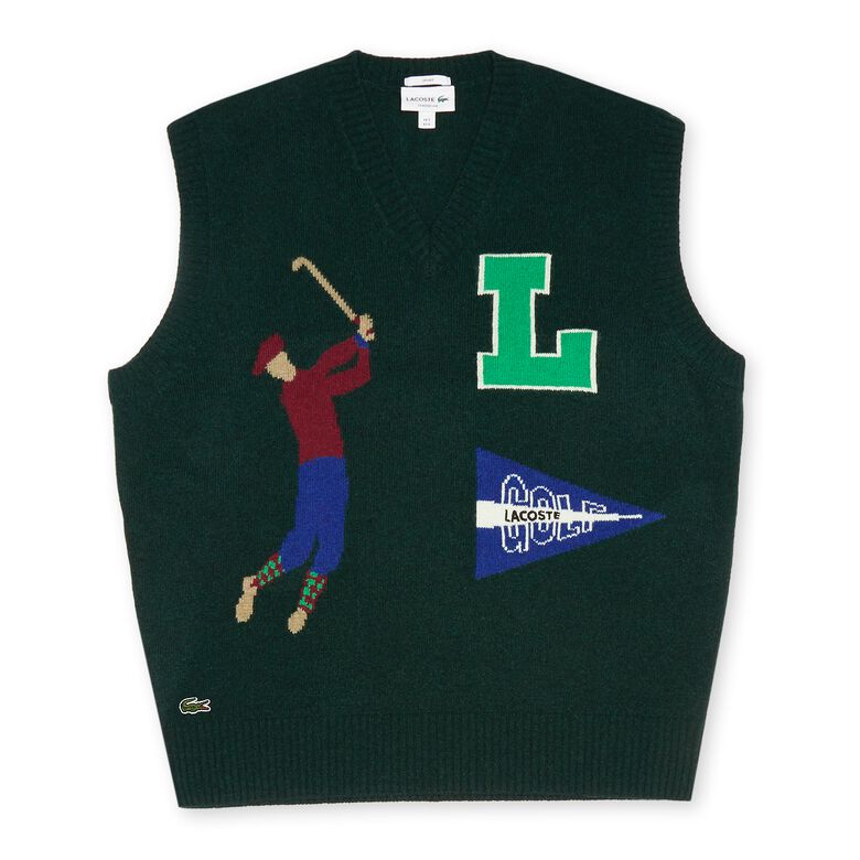 Lacoste Sweater sinople/multicolor