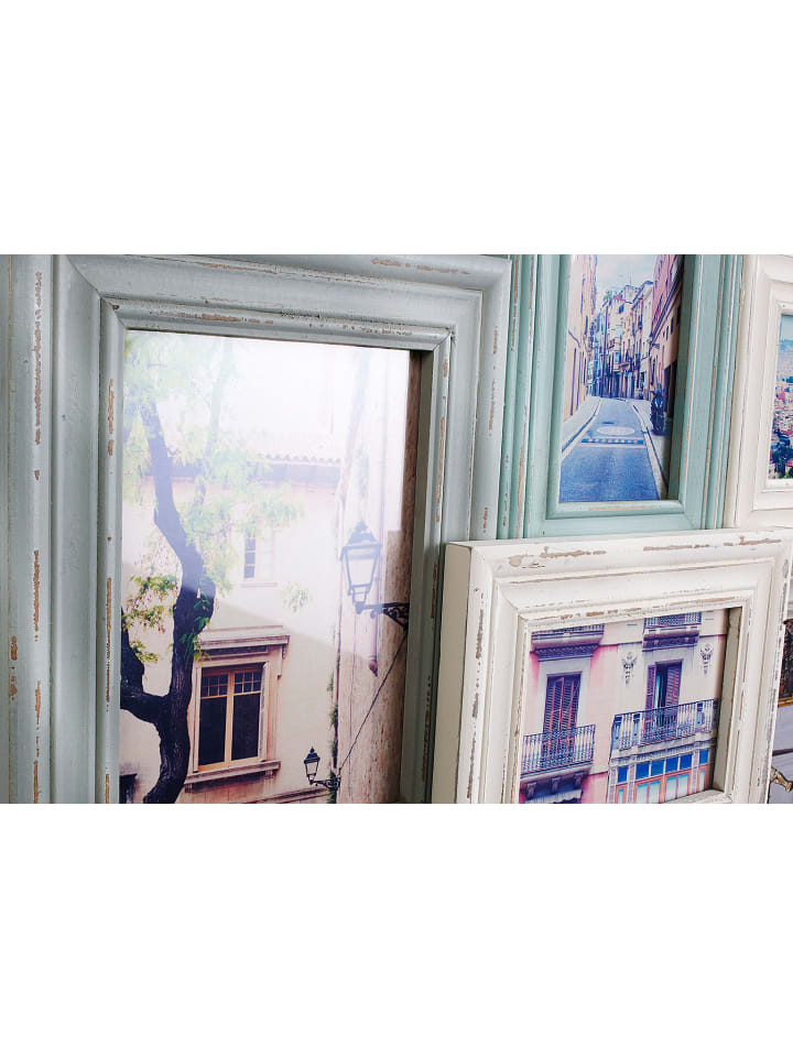 kobolo Bilderrahmen Collage PASTELL7 in Grün günstig kaufen onesize