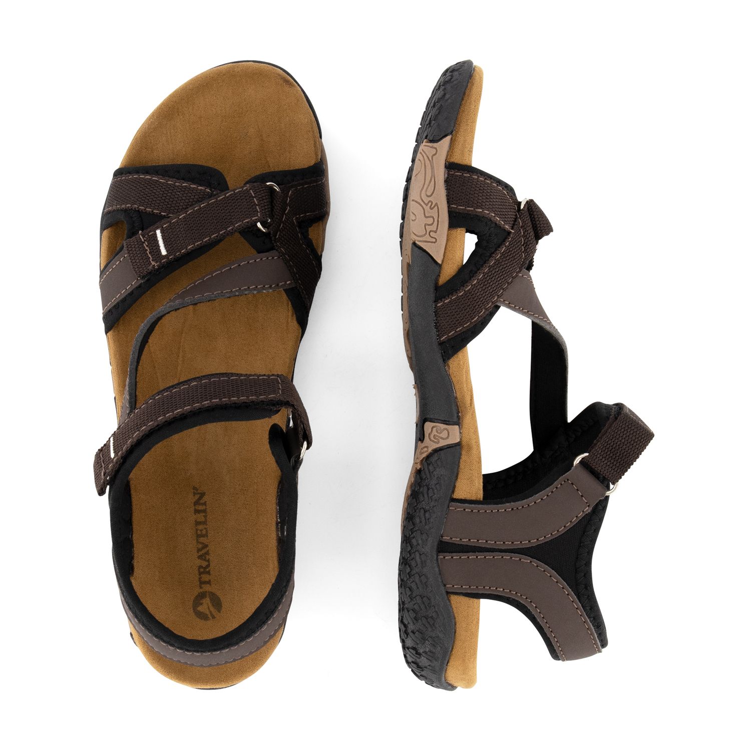 Travelin' Helsem braune Damen Sandalen