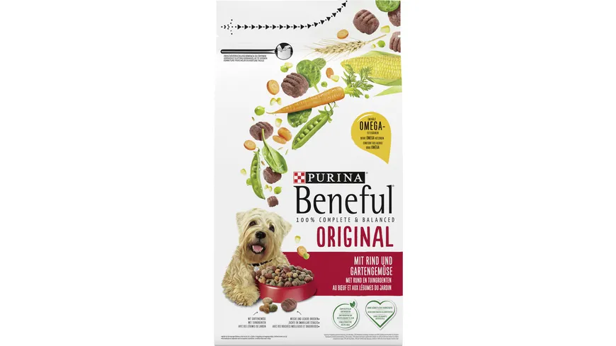 PURINA BENEFUL Original mit Rind & Gemüse 1.4 kg
