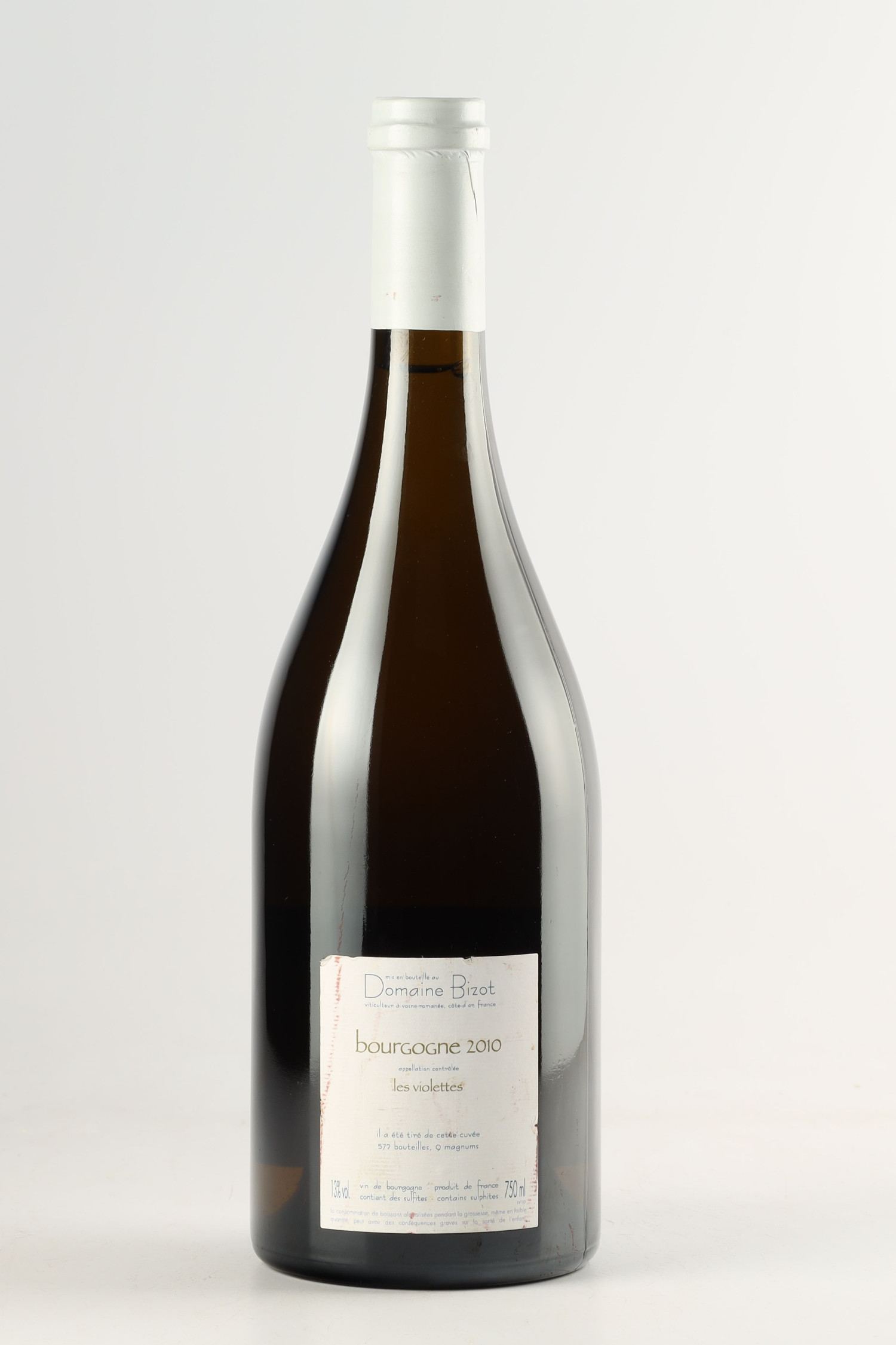 Jean Yves Bizot Les Violettes 2010, Bourgogne