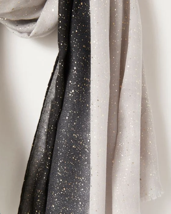 Foulard voile brillant