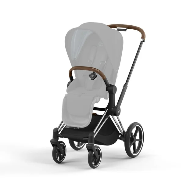 Cybex Priam V4 Stroller Set Autumn Gold, Chrome Brown Frame