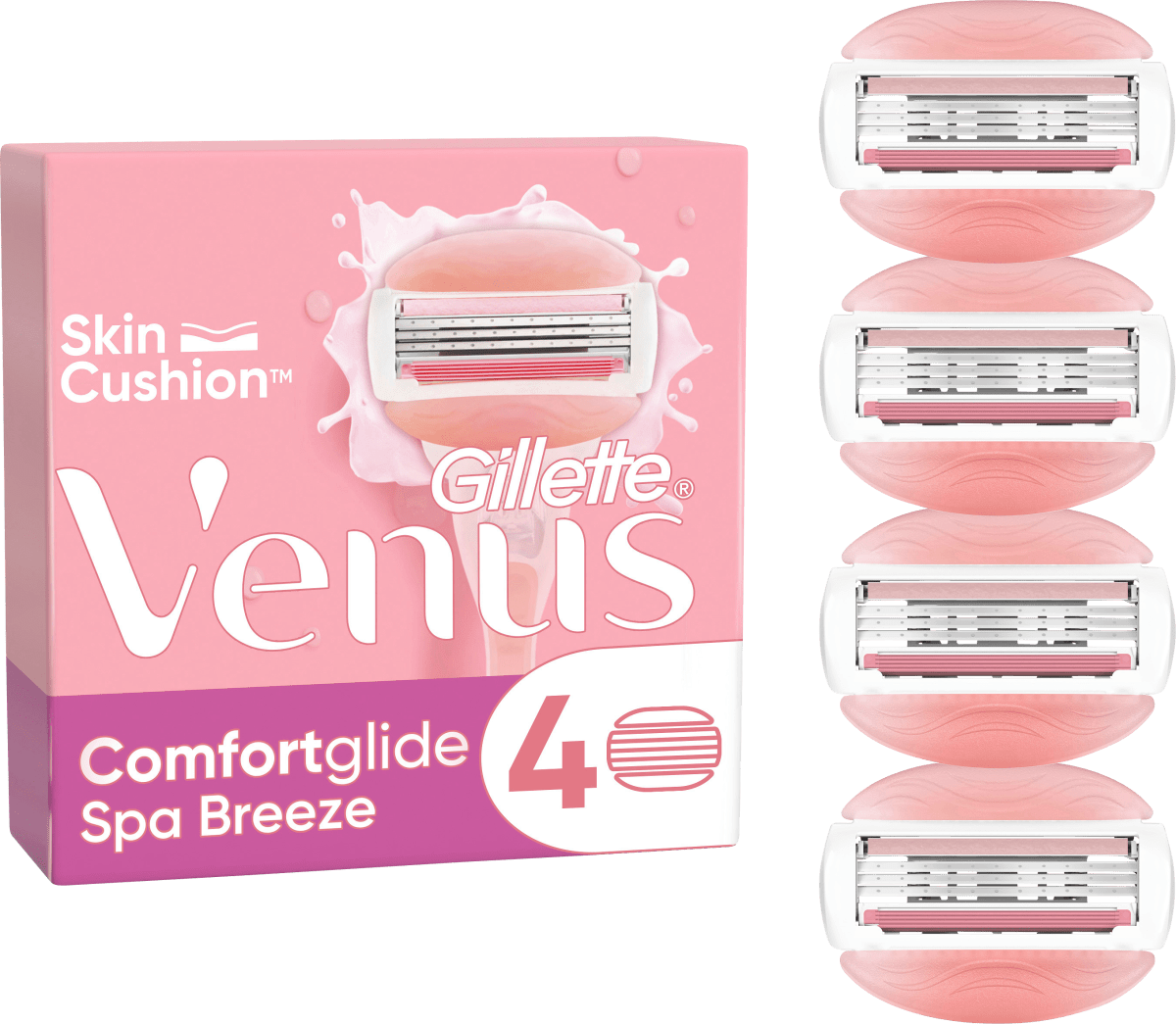 Rasierklingen, Comfortglide Spa Breeze, 4 St