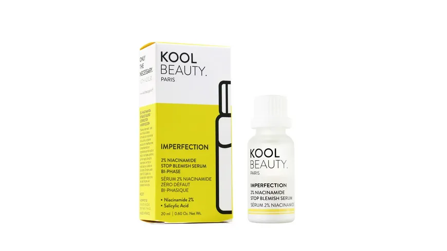 KOOL BEAUTY 2% NIACINAMIDE Stop Blemish Serum BI-Phase 20 ml
