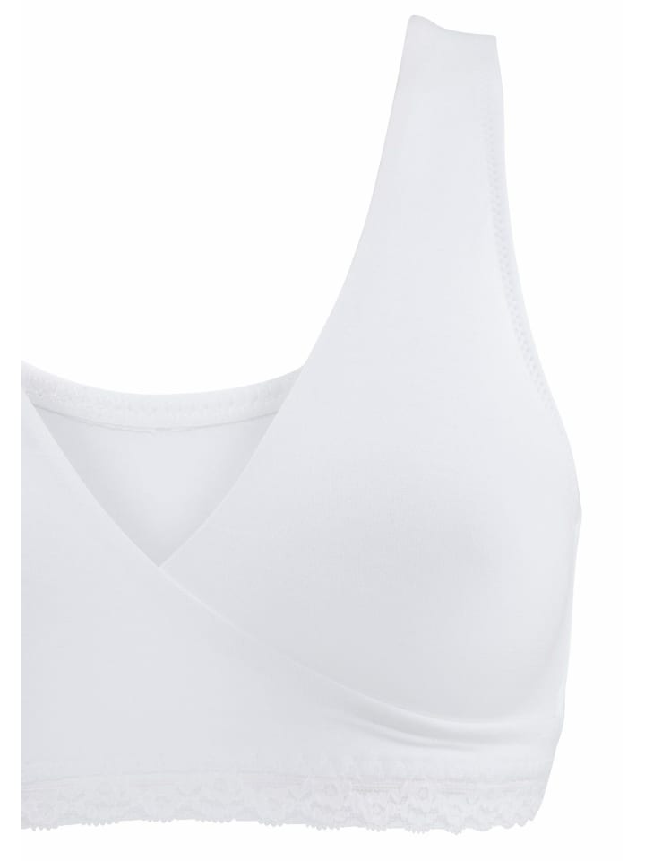 PETITE FLEUR Still-BH in weiß schwarz günstig kaufen
