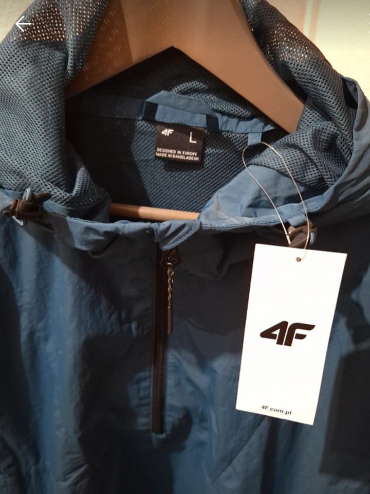 4F Funktionsjacke in Blau günstig kaufen L