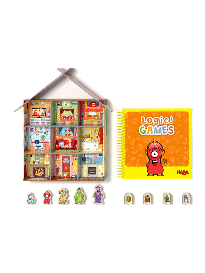Haba Lernspielzeug Logic! GAMES - Wo ist Wanda? in mehrfarbig günstig kaufen onesize