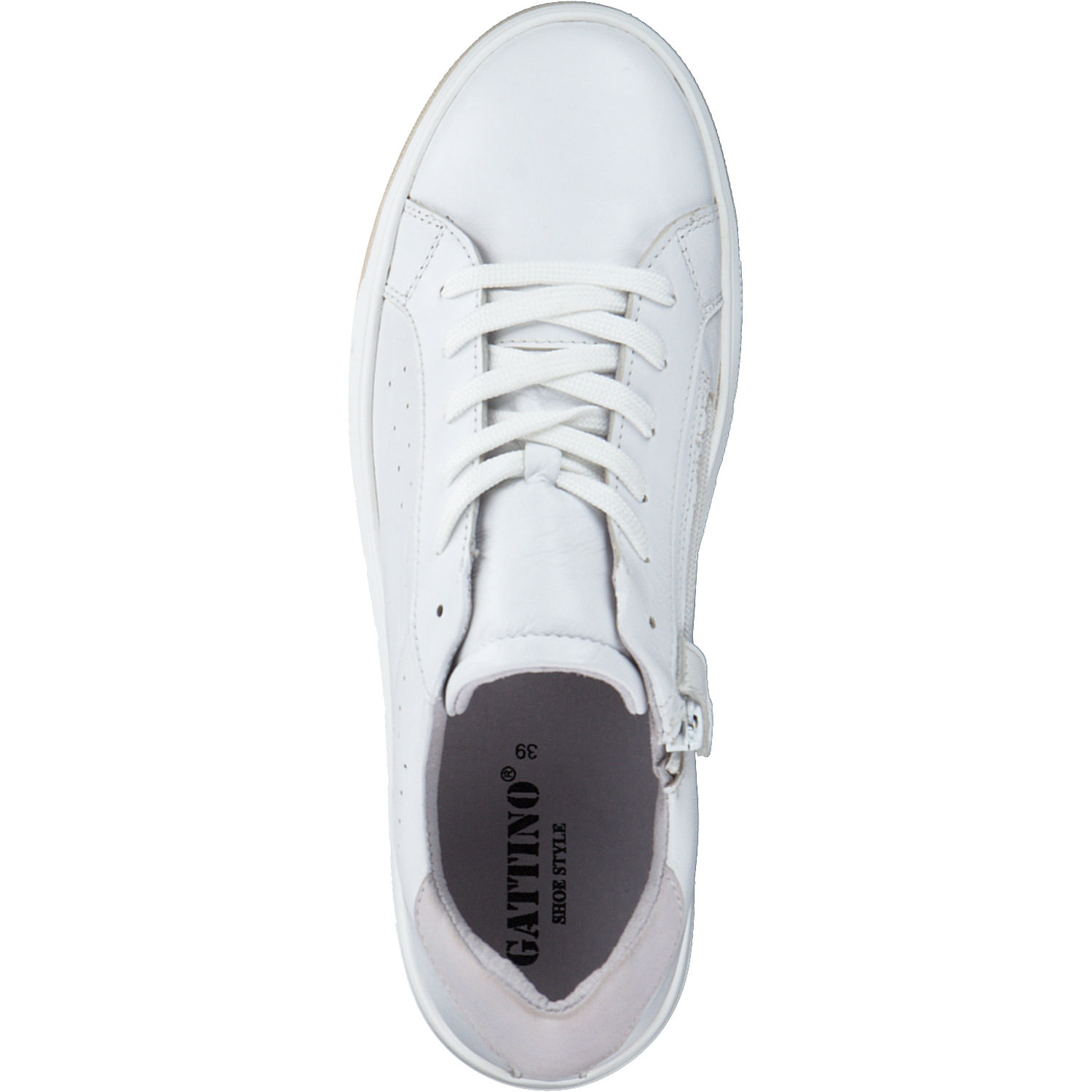 Gattino G1574, Schnürschuhe, Kinder, white combi