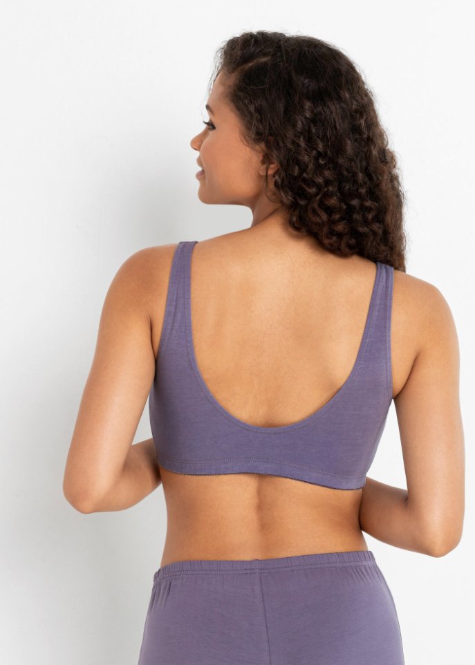 Bustier mit Bio-Baumwolle (2er Pack)