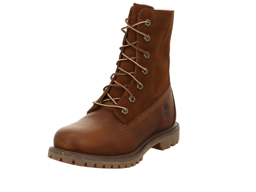 TIMBERLAND Schnür-Stiefeletten braun
