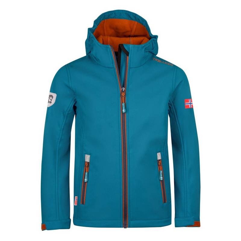 Trollkids Trollfjord Softshelljacke Kinder