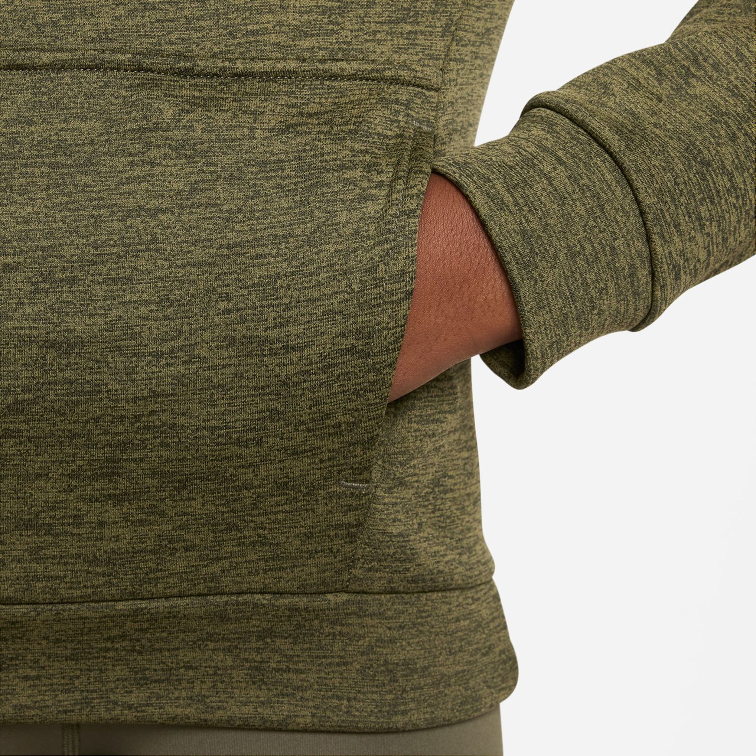 Therma-Fit Hoody Kinder - Oliv