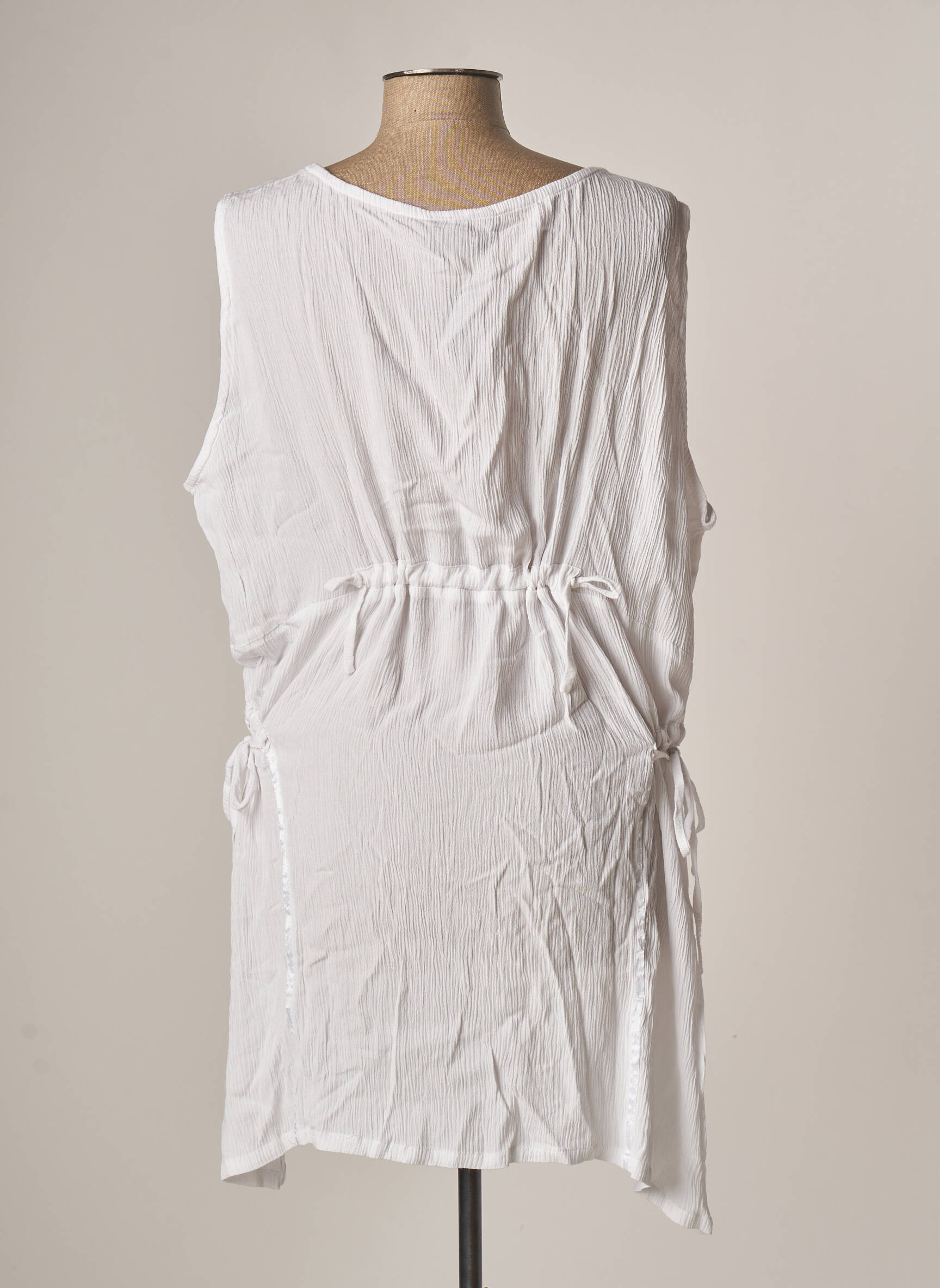 Garuda Garuzo Tuniquesansmanche Femme couleur blanc
