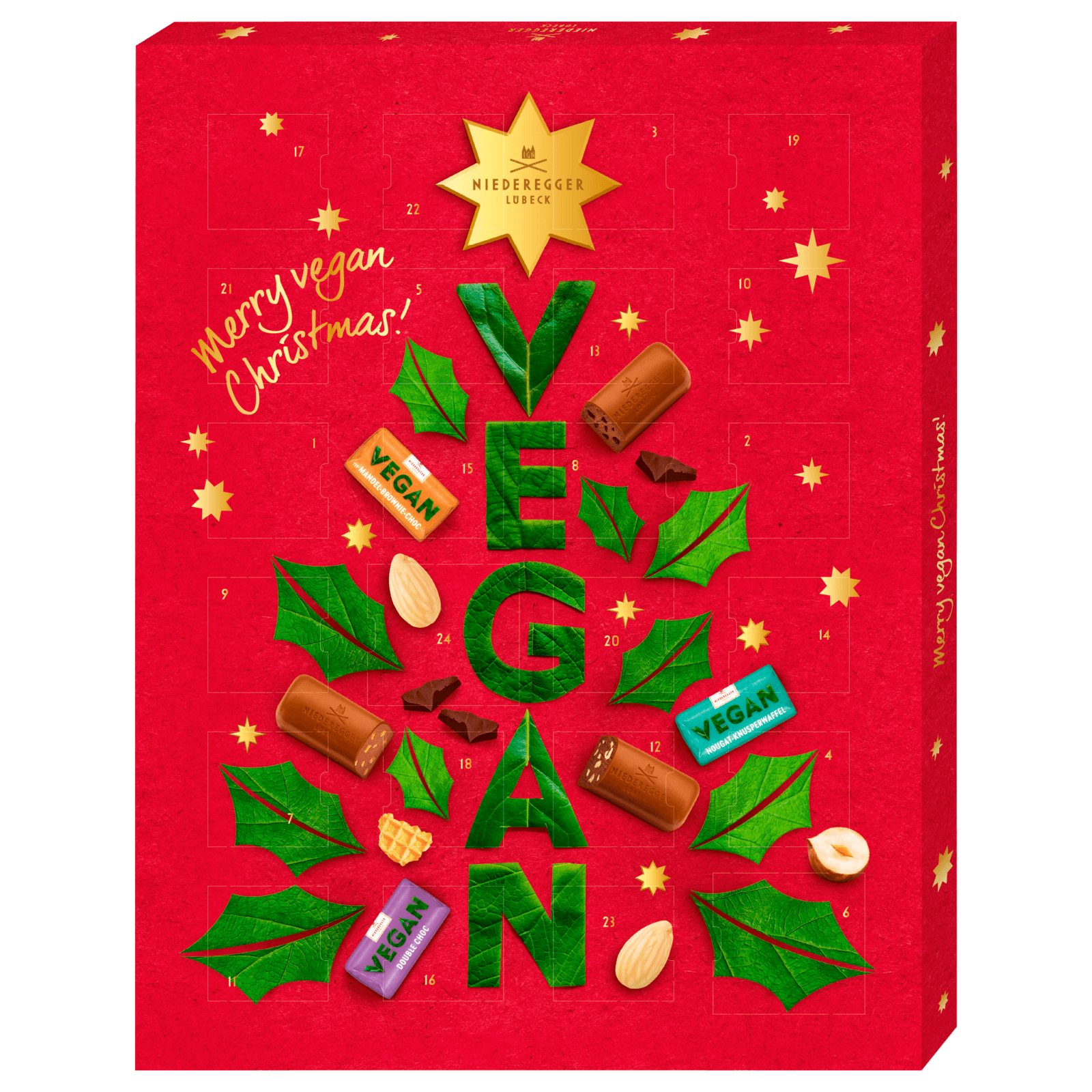 Niedegger Adventskalender vegan 300g