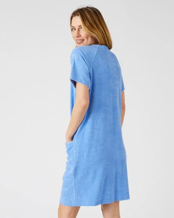 Robe de détente zippée