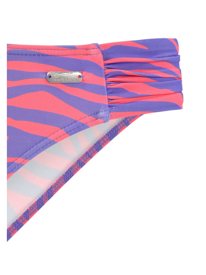 Venice Beach Bikini-Hose in violett-koralle günstig kaufen