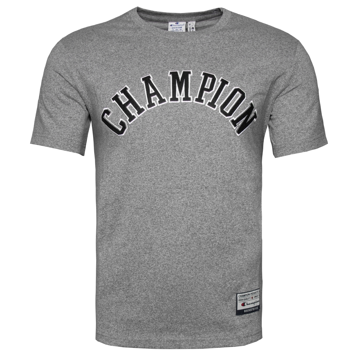 Champion Crewneck T-Shirt grau
