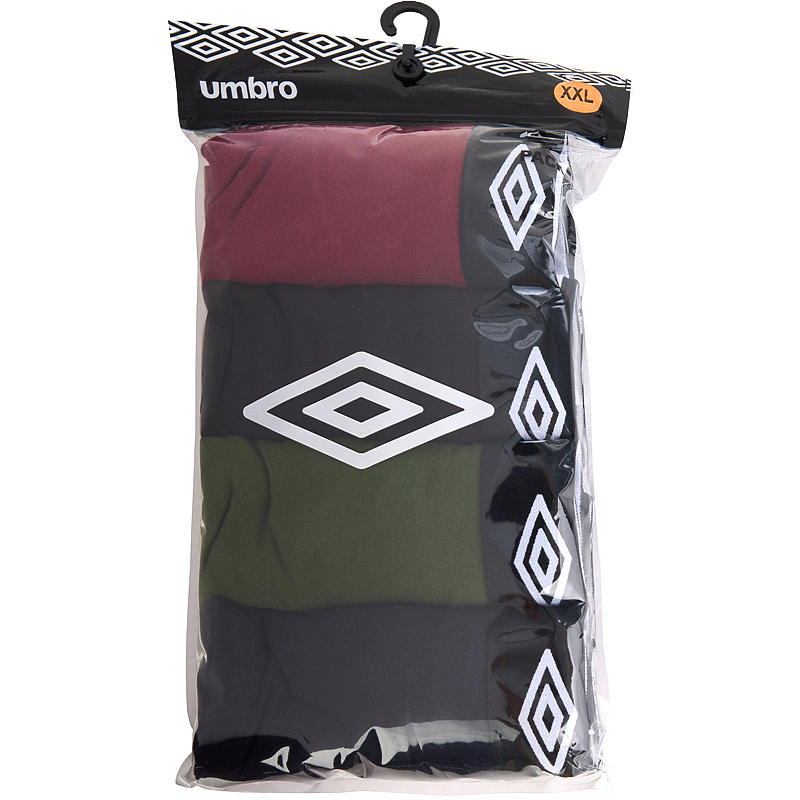 Umbro Boxershorts 4-pk str M-XXL Umbro