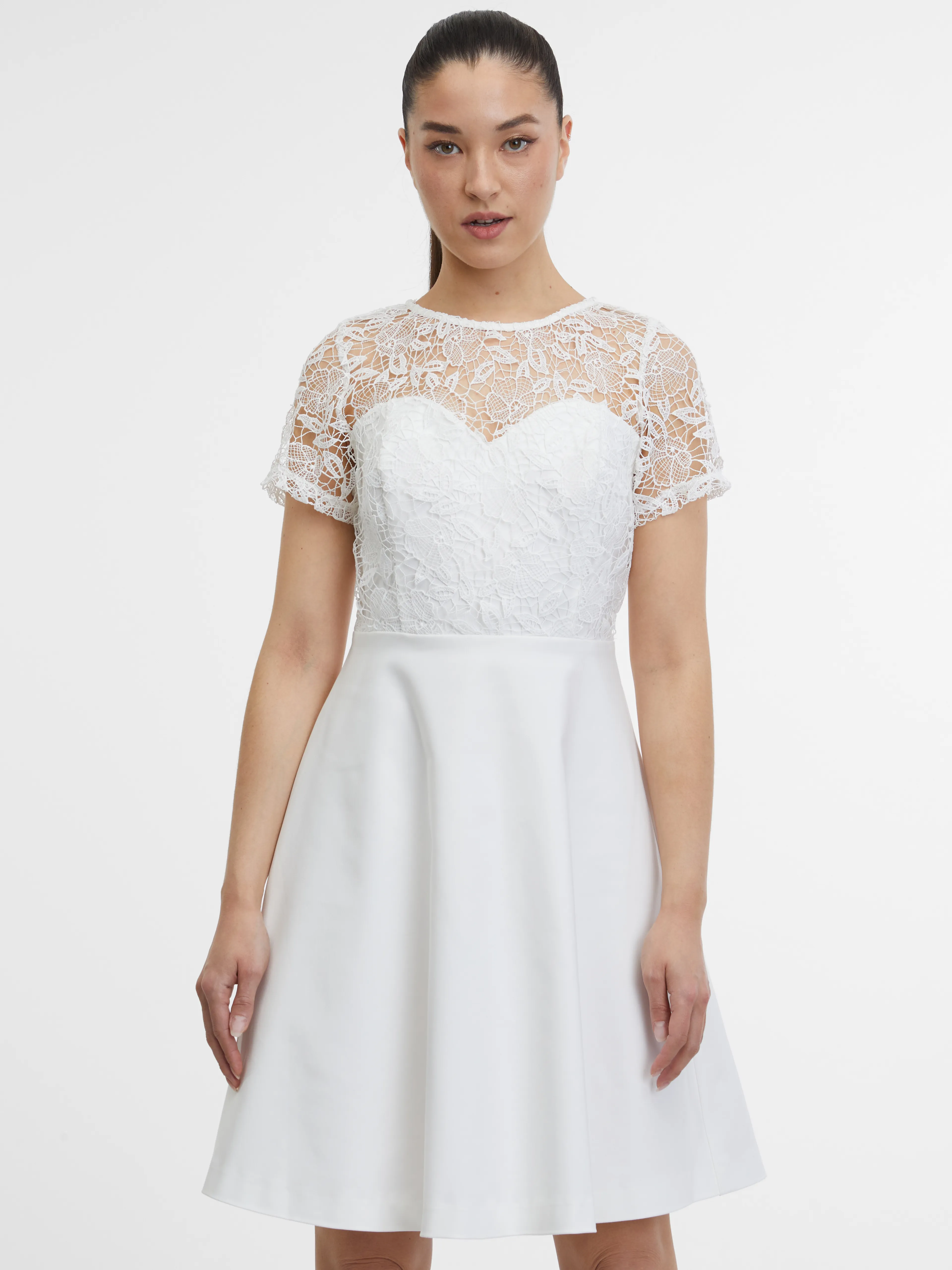 Weißes Damenkleid ORSAY