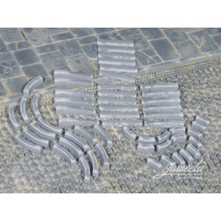** % SALE % ** 1:45/50 Bordsteine Ergänzung (3 Sets)
