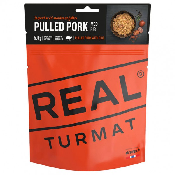 Real Turmat - Pulled Pork with Rice - Expeditionsnahrung
