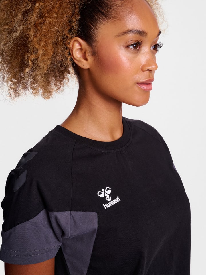 Hummel Hummel T-Shirt Raglanärmel Hmltravel Damen in BLACK günstig kaufen