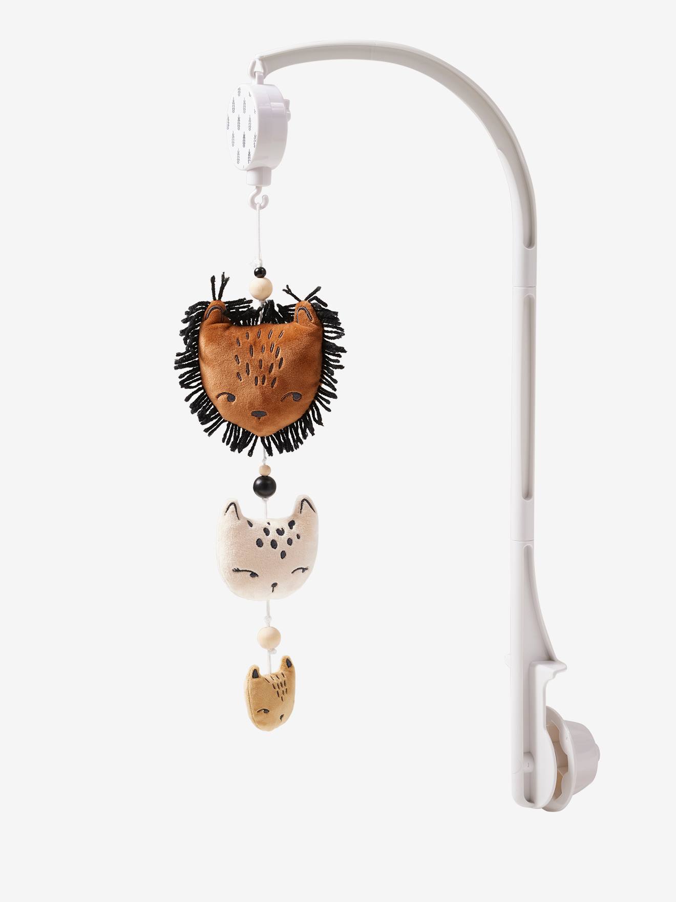 Vertbaudet Baby Musikmobile mit Tieren ETHNIC - zimt