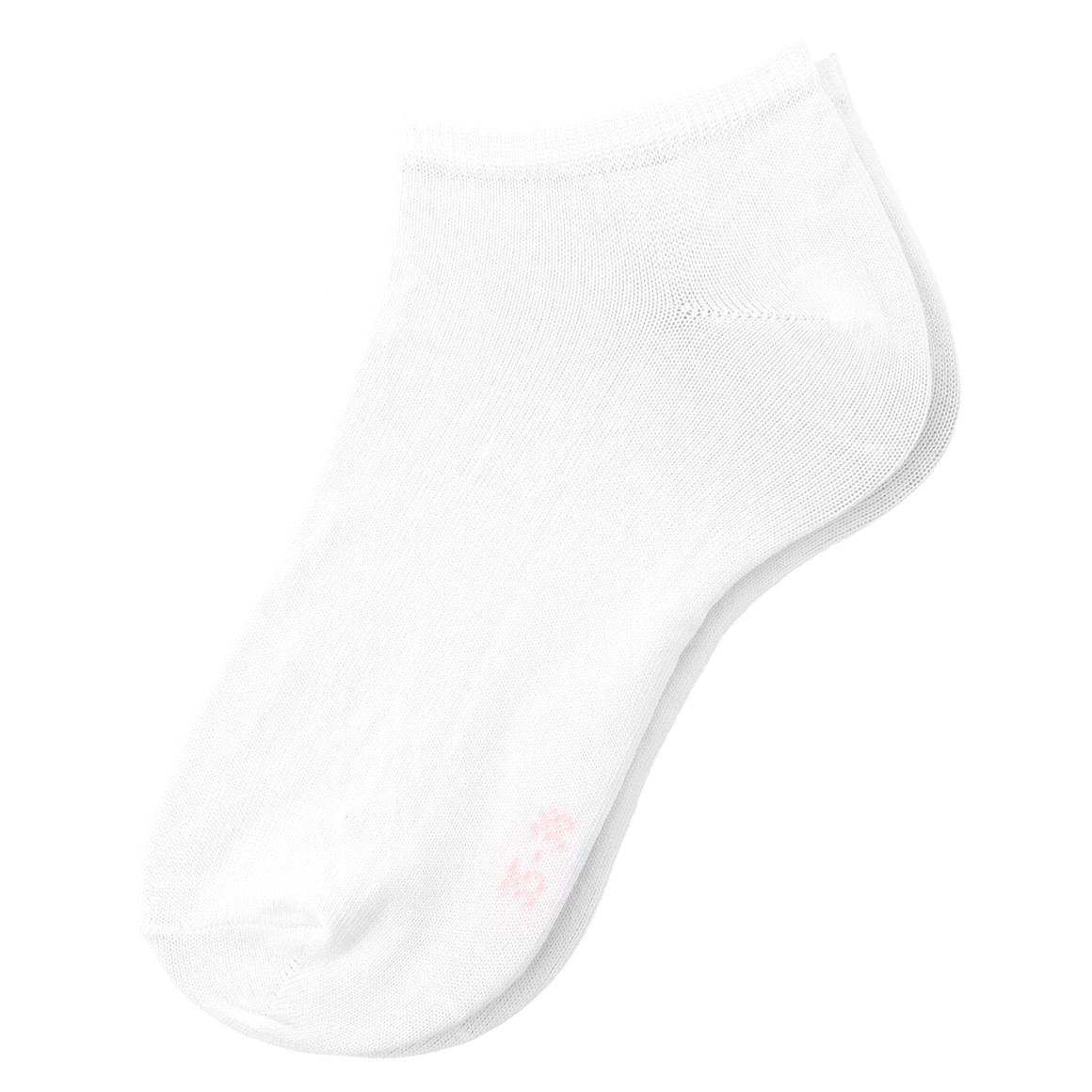6 Paar Damen Sneaker-Socken unifarben