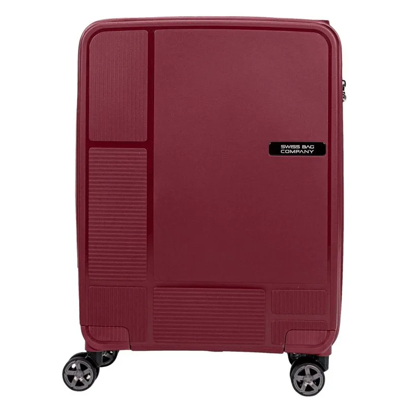Swiss Bags Magna Handgepäckstrolley S (55 cm) - Pinot Red