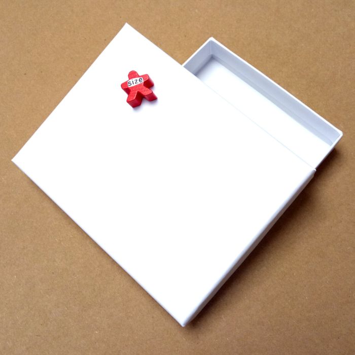 Spielekarton 130 x 100 x 29 mm - blanko