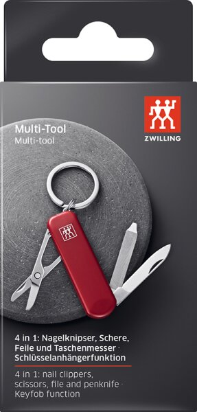 ZWILLING Beauty Classic Multi-Tool - red Maniküre-Set